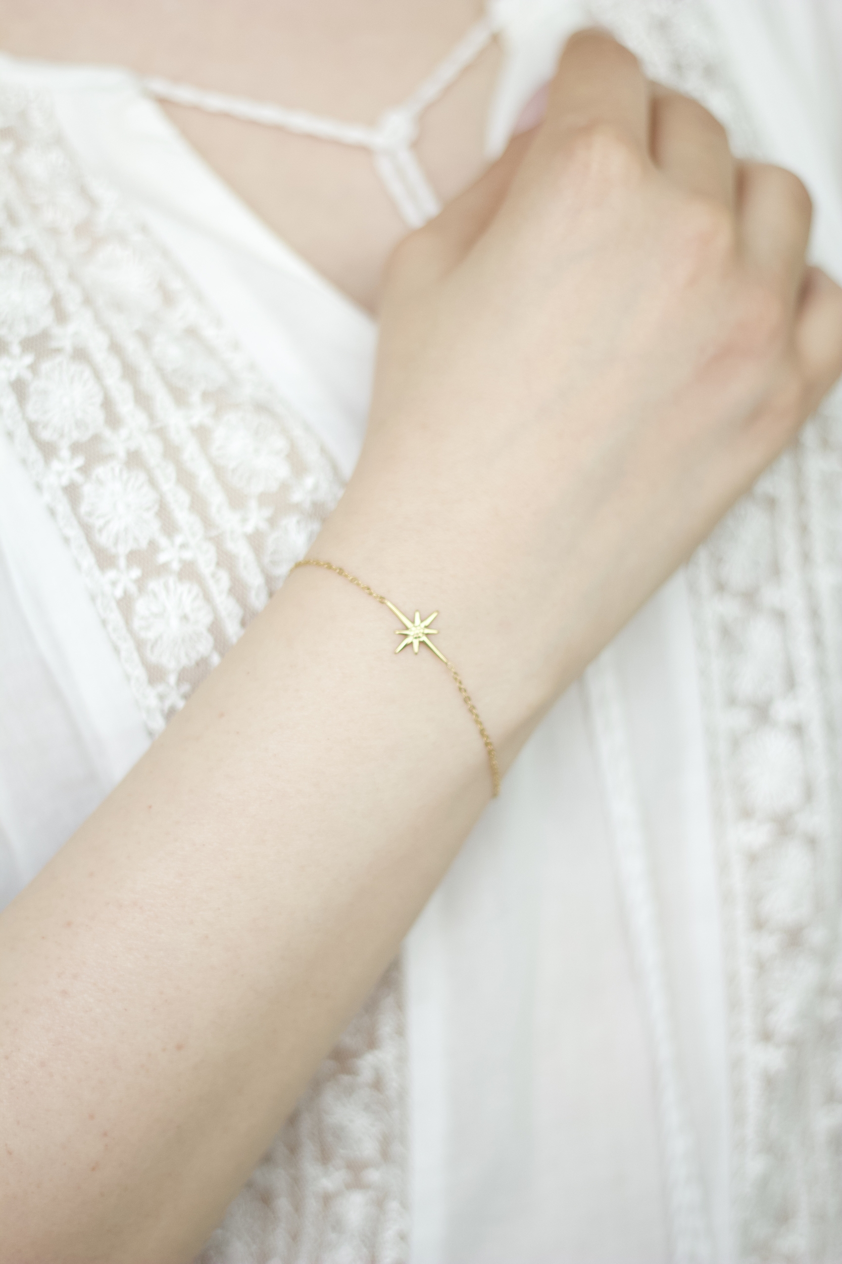 Bracelet en acier inoxydable doré
