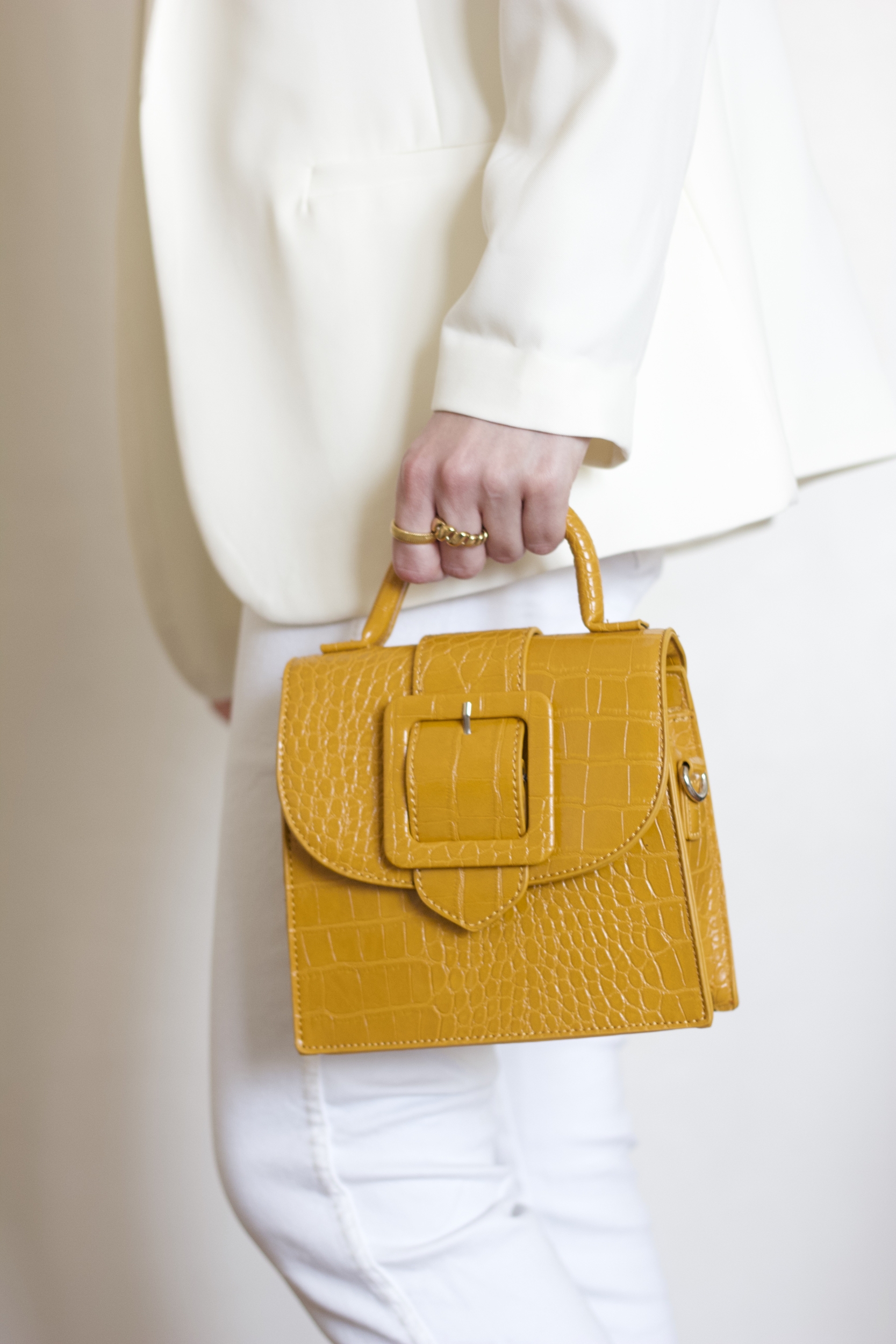 sac bandoulière Nina jaune
