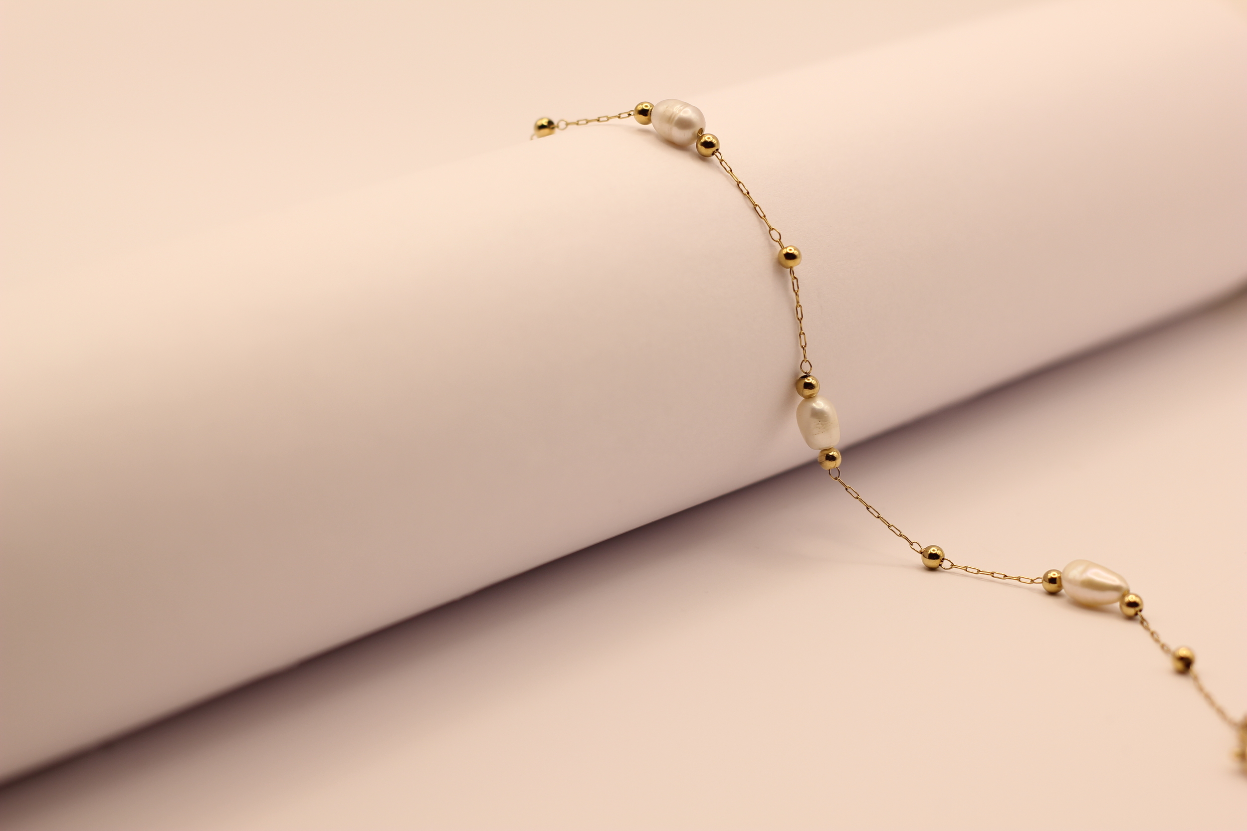 Chaîne De Cheville Cleona Maille Alternee 1/3 Argent Blanc - 50380174940R00 • Marc Orian | Bijouterie en ligne