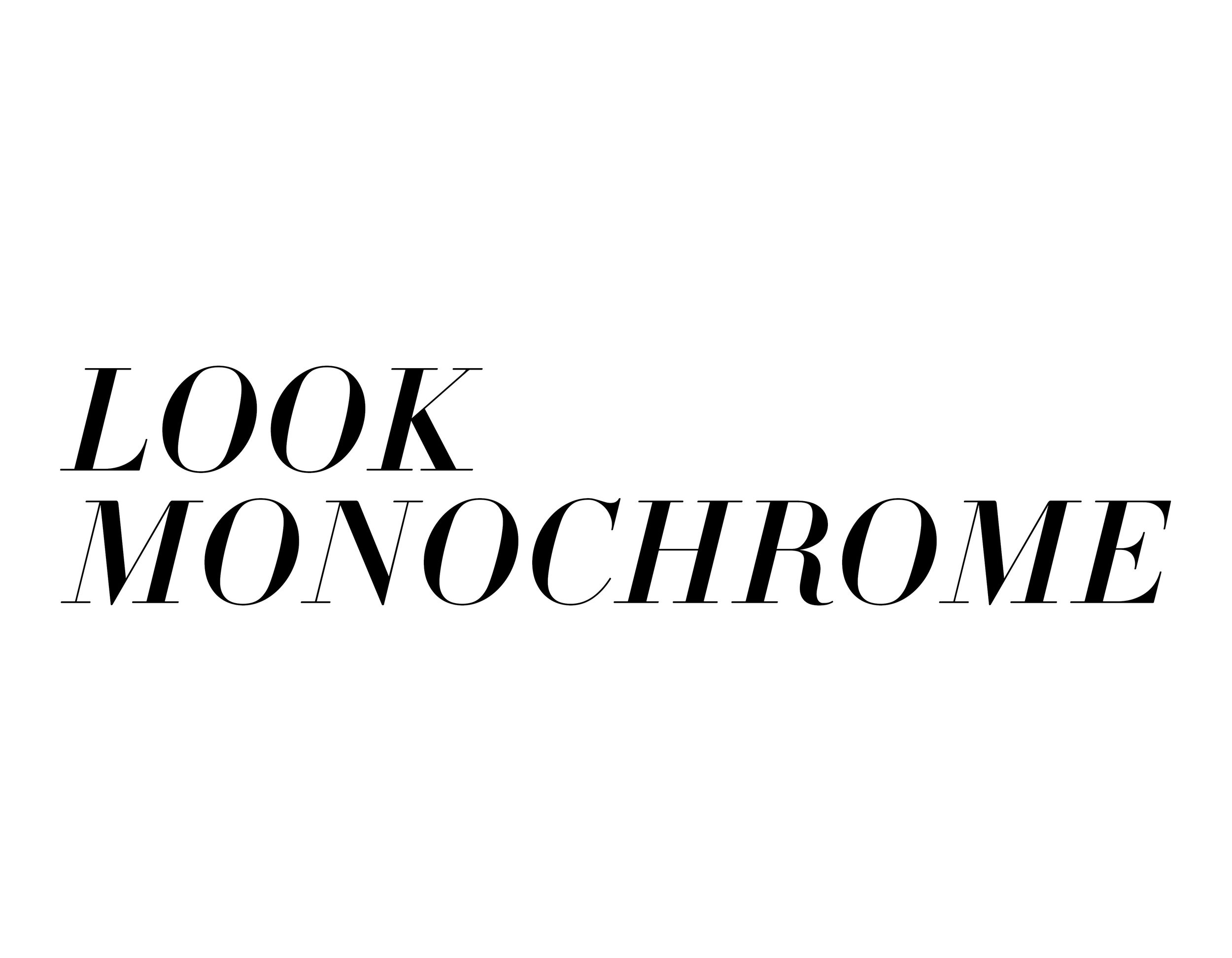 look monochrome joyate fr