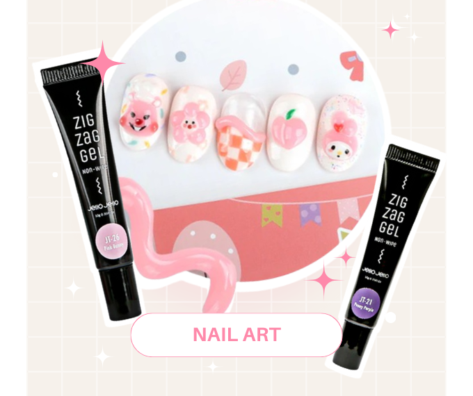 Produits de nail art manucure coréenne