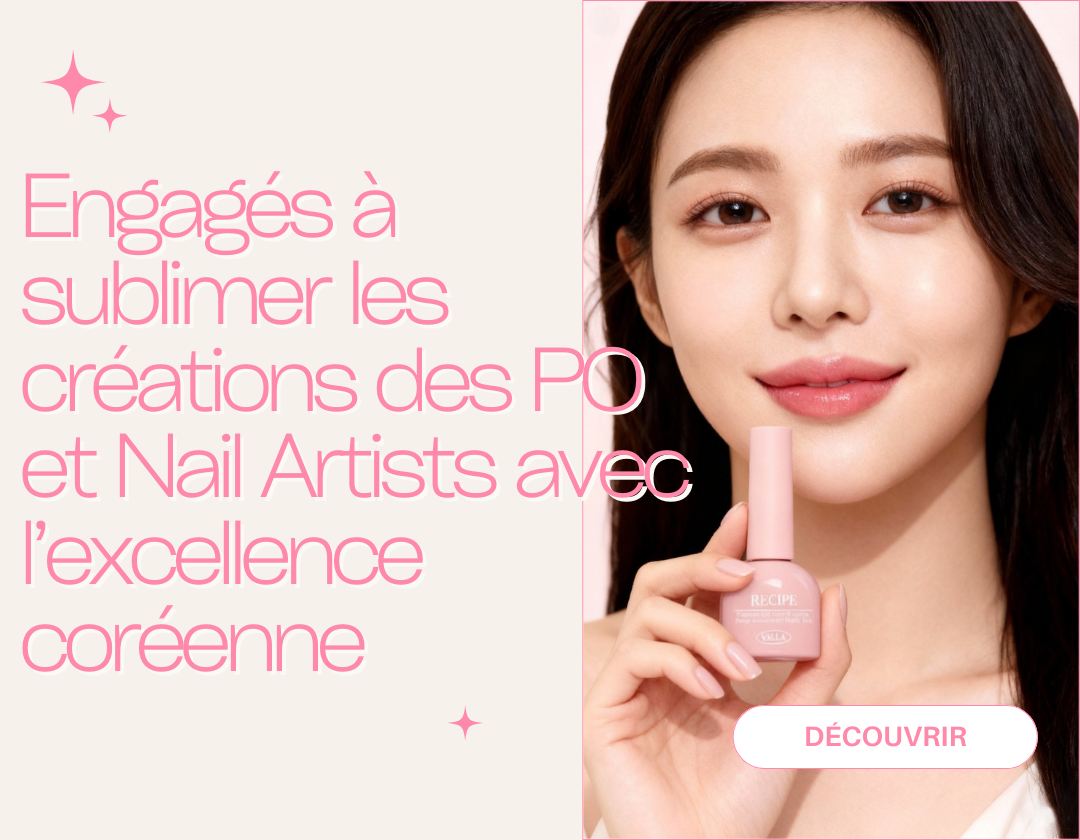 Produits onglerie coréen pour les pro