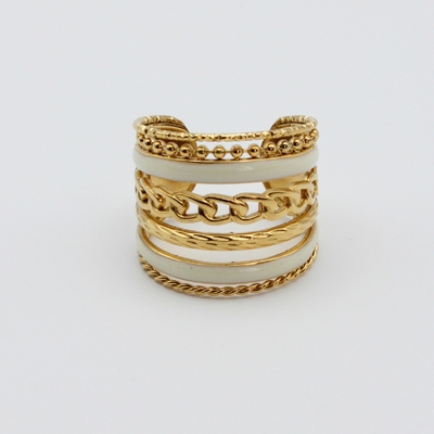 bague doré Elena