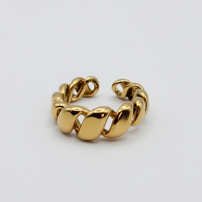 bague zoé doré