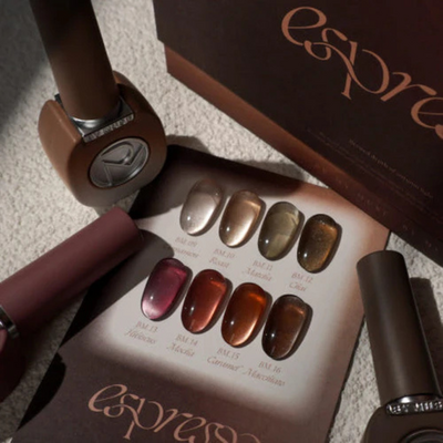 collection muse espresson vernis semi permanent coréen cat eye