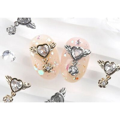 jello Jello-charm-nsl035-nail-art-coréen moon