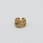 ear cuff acier inoxydable Ella