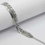 bracelet acier inoxydable argent Kaori