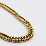 collier acier inoxydable doré Elinor