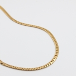 collier acier inoxydable doré Erika