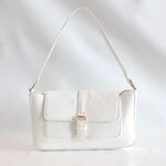 sac baguette naé blanc