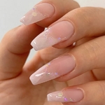 Doi gel marbly duo semi permanent nail art