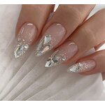 Doi nudi glitter silver semi permanent