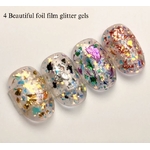 Collection mui gel semi permanent nails art
