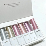 Set de vernis semi permanent coréens gels pailletés