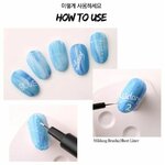 How to use les pinceaux de nail art coréen