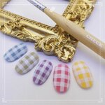 Pinceau Piona check de mayo pour nail art ligne