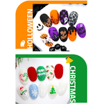 Design avec feutres pour nail art coréen  jello jello
