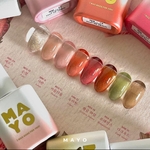 Collection Eros vernis semi permanent coréen roses cat eye