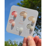 Moii moii gel teintes poudrées pour nail art coréen baby boomer ombré