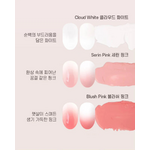 Ombré nudes et rose gels semi permanent coréen nail art baby boomer
