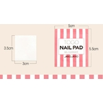 Lingettes pads cleaner pinceaux et ongles nail art coréen