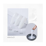 Airex builder gel gel milky nail art coréen