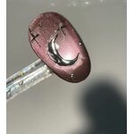 Nail art coréen chrome isolé