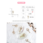 Jello Jello charms moon décoration nail art