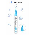 sky blue artist pen