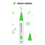 Neon green artist pen