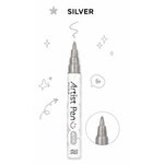 Silver artist pen