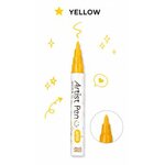 Yellow artist pen 2
