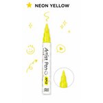 Neon yellow artist pen 2
