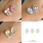 Stamping Clodi pastel nail art 2