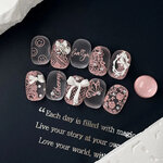 Stamping Clodi pastel nail art 3