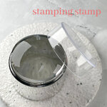 Clodi stamping black white clear gel 3