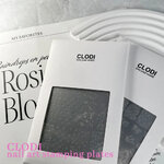stamping plate Clodi nail art coréen 2