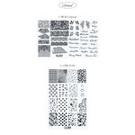 CLODI_NailPlateSet2Types nail art coréen stamping
