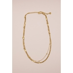 Collier triple doré
