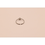 Bague acier inoxydable argenté