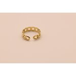 Bague Lilly en acier inoxydable