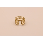 Bague multi rang dorée