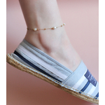 braceletchevilledoréperle