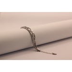 Bracelet Izia argenté en acier inoxydable