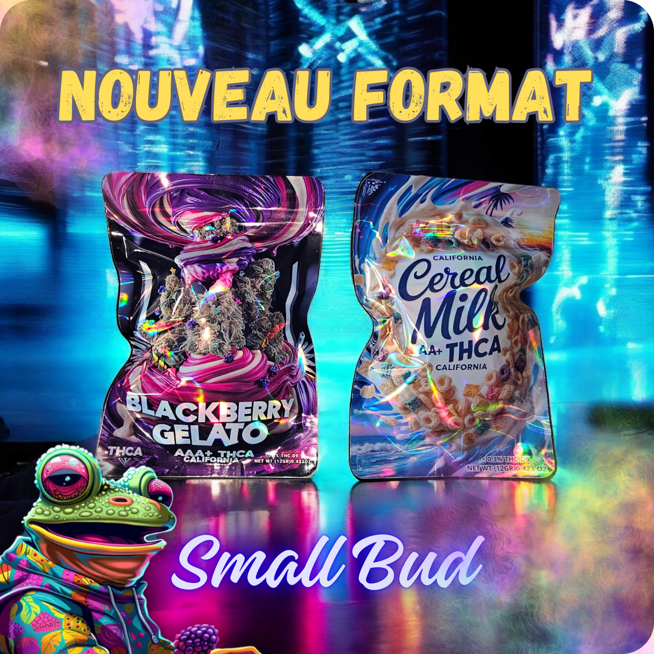Small Bud Céréal Milk x Blackberry Gelato 24 gr