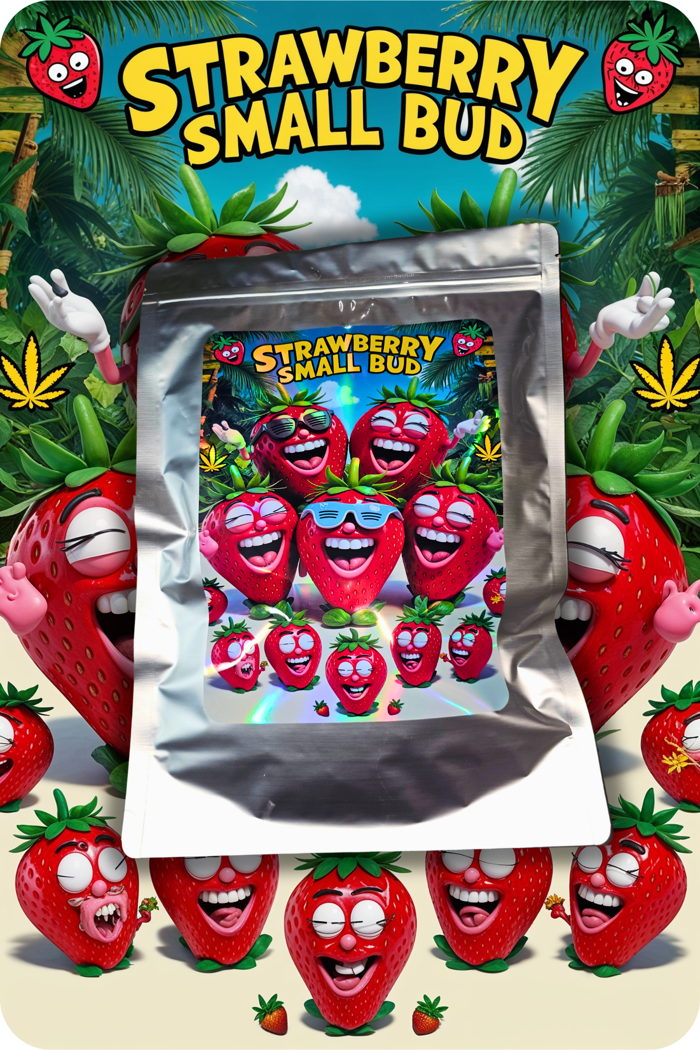 100 gr Strawberry Big Bud 40% 10 OH