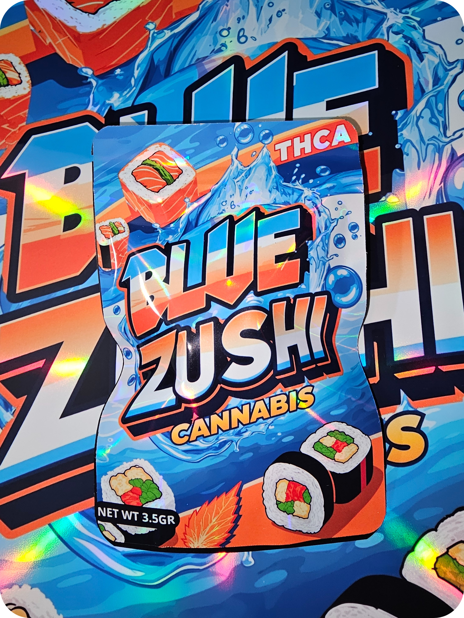 BLUE ZUSHI THCA AAAA+