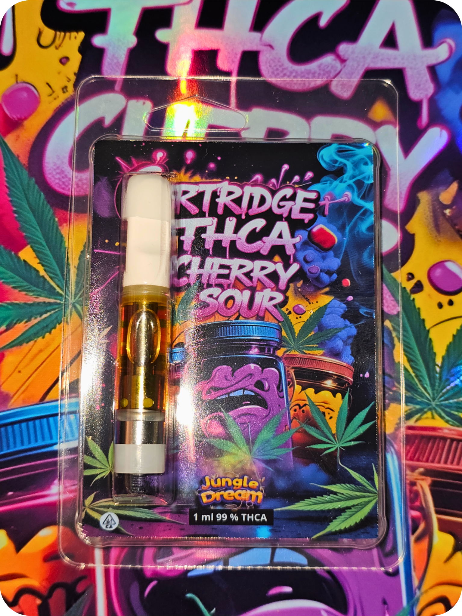 Cartridge THCA Cherry Sour - Nos Vapes - jungledream