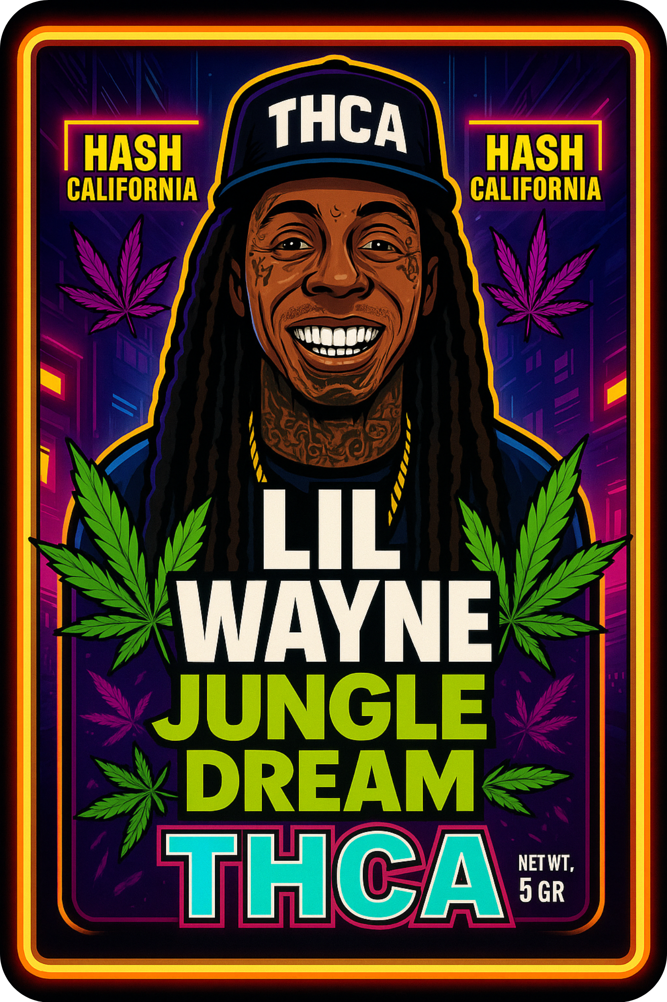 Hash Lil Wayne THCA AAAA+ - Nos Potions/NOS POTIONS - jungledream
